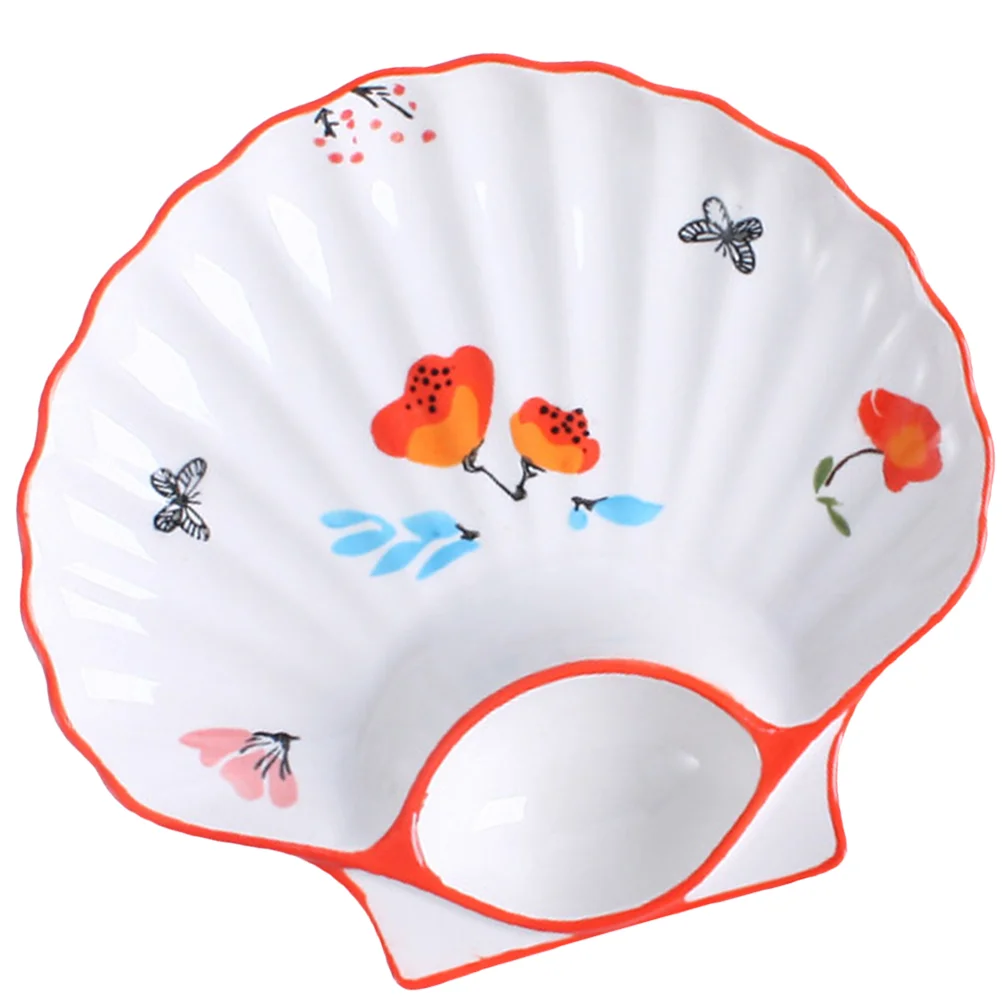 

Plate Serving Sushitray Dumpling Porcelain Plates Sandwich Soup Combo Ceramic Saucesashimi Divided Dessertdip Divider Set Chips