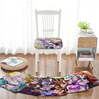 uma musume pretty derby creative sofa mat dining room table chair cushions unisex fashion anti slip sofa decor tatami