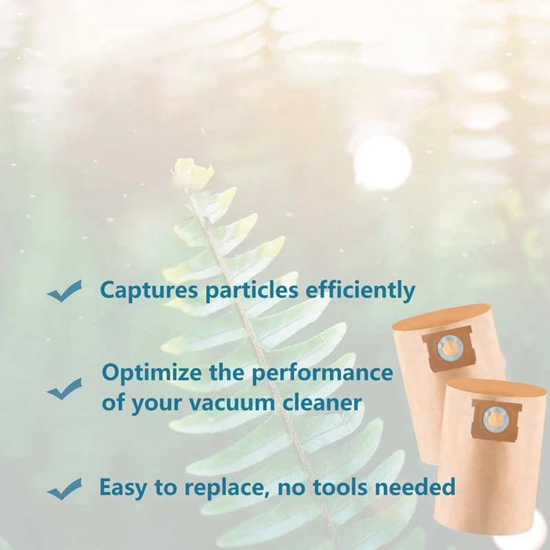 12 шт. пылесборник для Dewalt 6-10 галлонов влажный/сухой магазин пылесосы DXV06P DXV09P DXV10P