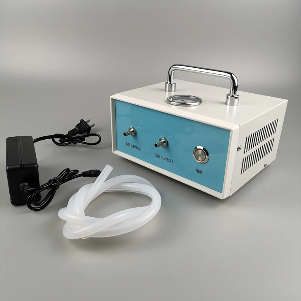 

Безмасляный диафрагменный вакуумный насос, электрический маленький всасывающий фильтр, лабораторный насос для отбора проб, регулируемое давление-80 кПа, 10 л/мин, 100-240 В