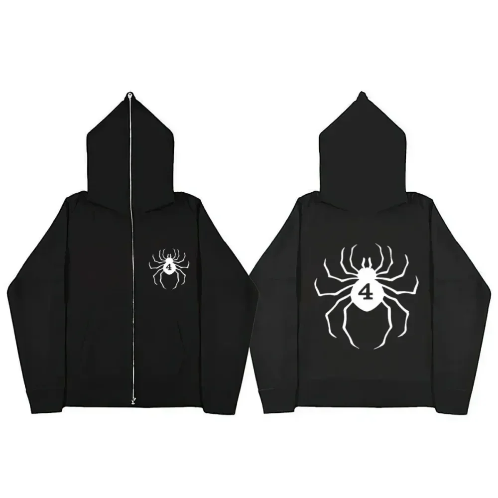 Охотничья труппа X Phantom Hisoka Chrollo Готическая на все лицо молнии унисекс внутренняя