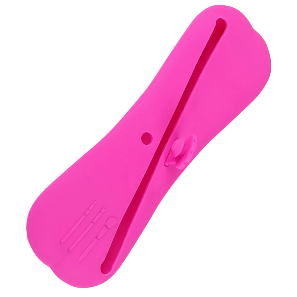 

Silicone Makeup Brush Holder Brush Eyebrow Storage Case for Travel
