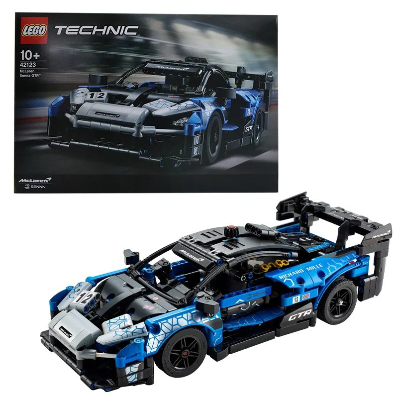 LEGO 42123 Technic McLaren Senna GTR гоночная Спортивная Сборная модель Автомобильный