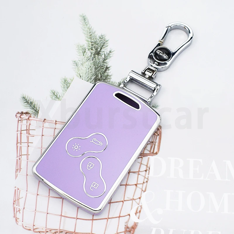 

Мягкий чехол из ТПУ для автомобильного ключа для Renault Captur Logan Laguna Zoe Koleos Megane 2 3 Clio Scenic Duster Kaptur Danilo Nema Fluence