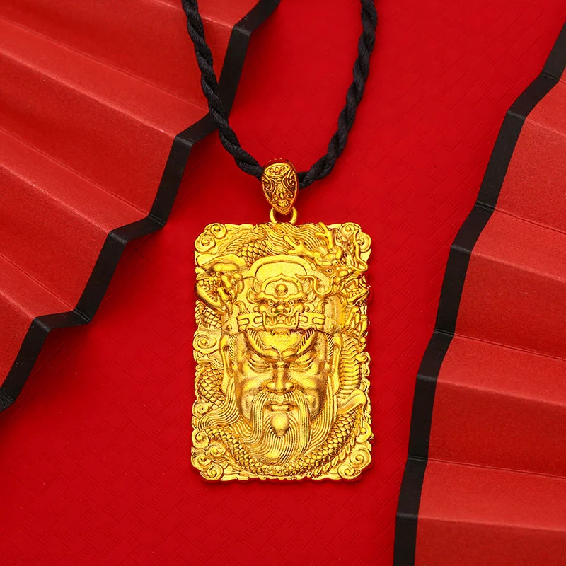 

Ожерелье в виде кости евро-змеи, копия ювелирных изделий, 100% натуральное золото, твердая копия, 100% натуральное золото, мужской кулон-дракон, ...