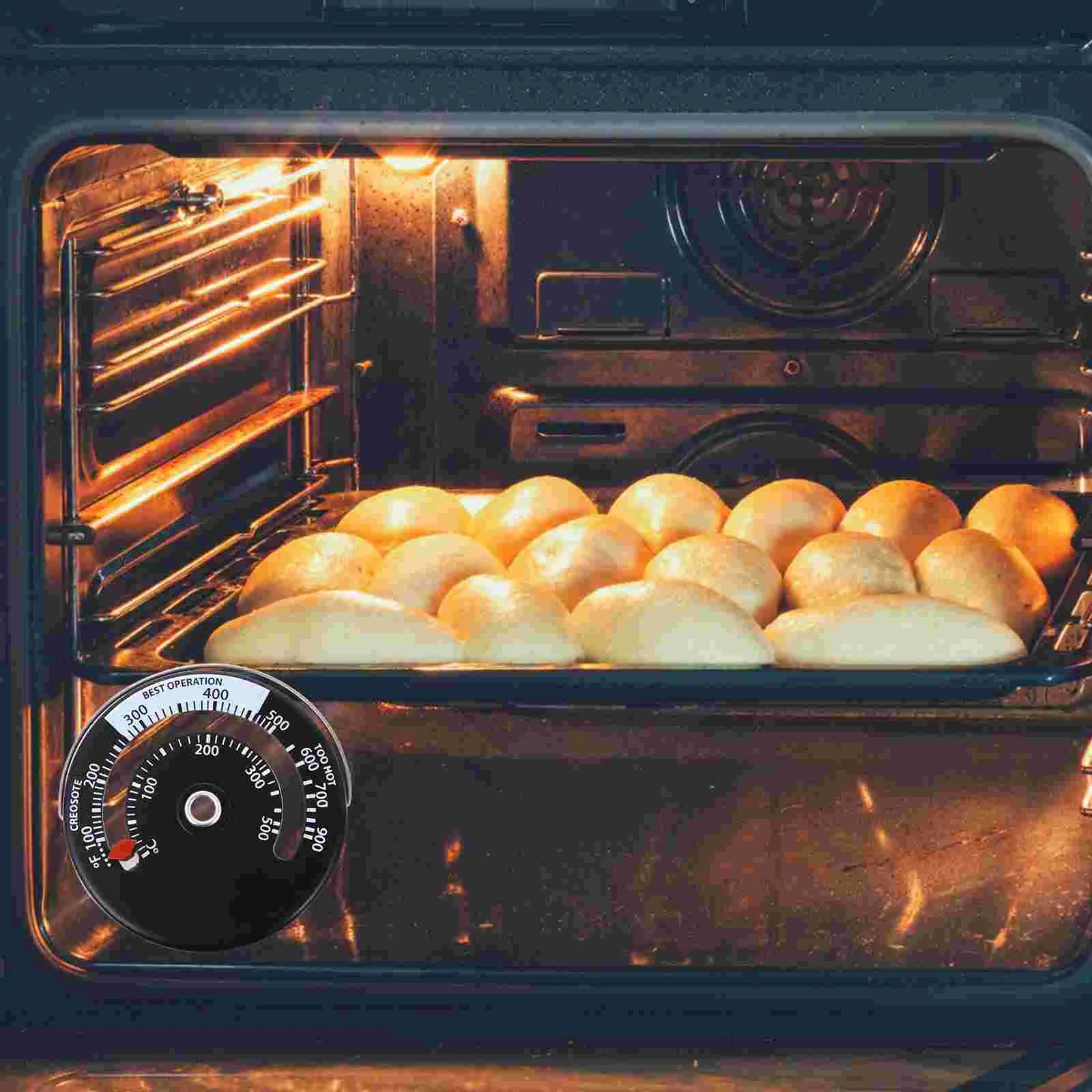 Термометр для духовки магнитная поверхность трубопровод печи легко читаемый