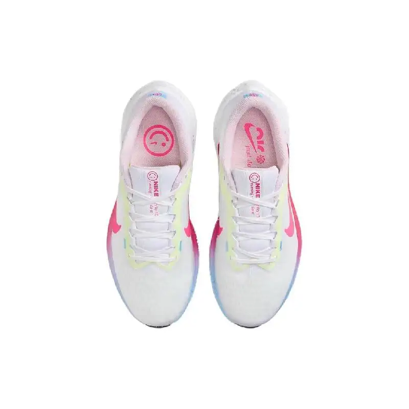 Женские кроссовки Nike Air Winflo 10 White Hyper Pink Volt FZ3973-100