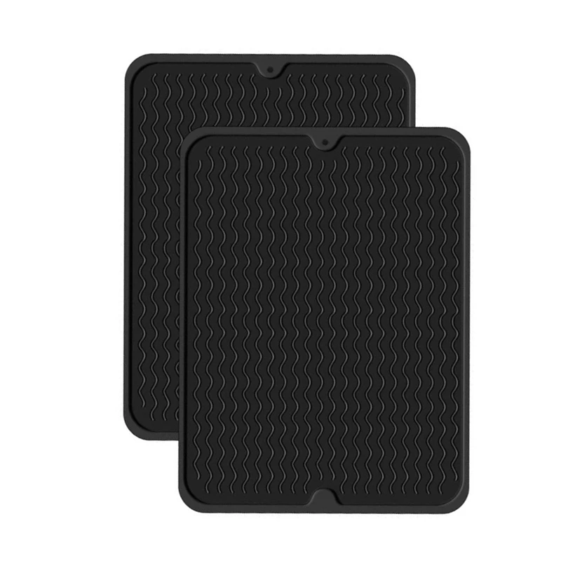 2 шт. термостойкий силиконовый коврик для сушки 40 х30 см