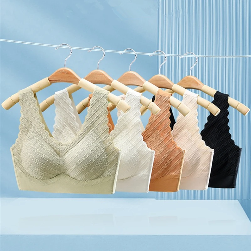 

Женское Бесшовное нижнее белье с фиксированной чашкой без стальных колец, собранный бюстгальтер, Женский Бралетт пуш-ап, бюстгальтеры с большой грудью для женщин, мягкое нижнее белье