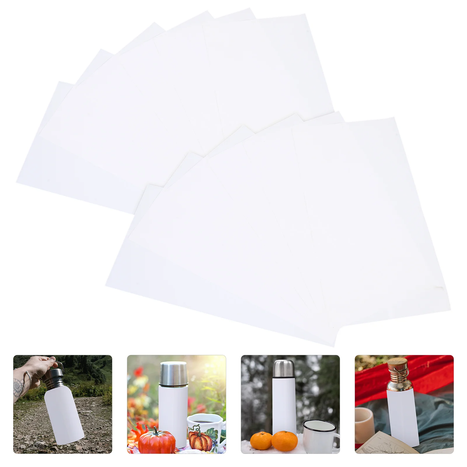 

Shrink Wrap Heat Sublimationfilmtransfer Tube Bands Tumblers Films Sleeves Cups Sleeve Stretch White Mugs Bottle Blank Skinny