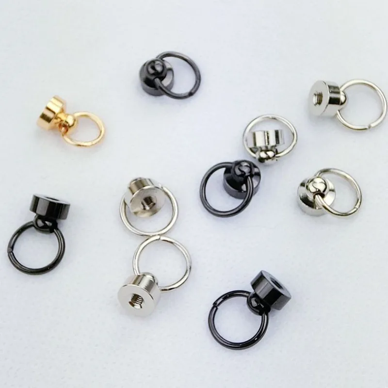 

Fashion Metal Prevent Falling Magnetic Clasps Cellphone Bag Key Rings Accessory 10 Pieces y15979