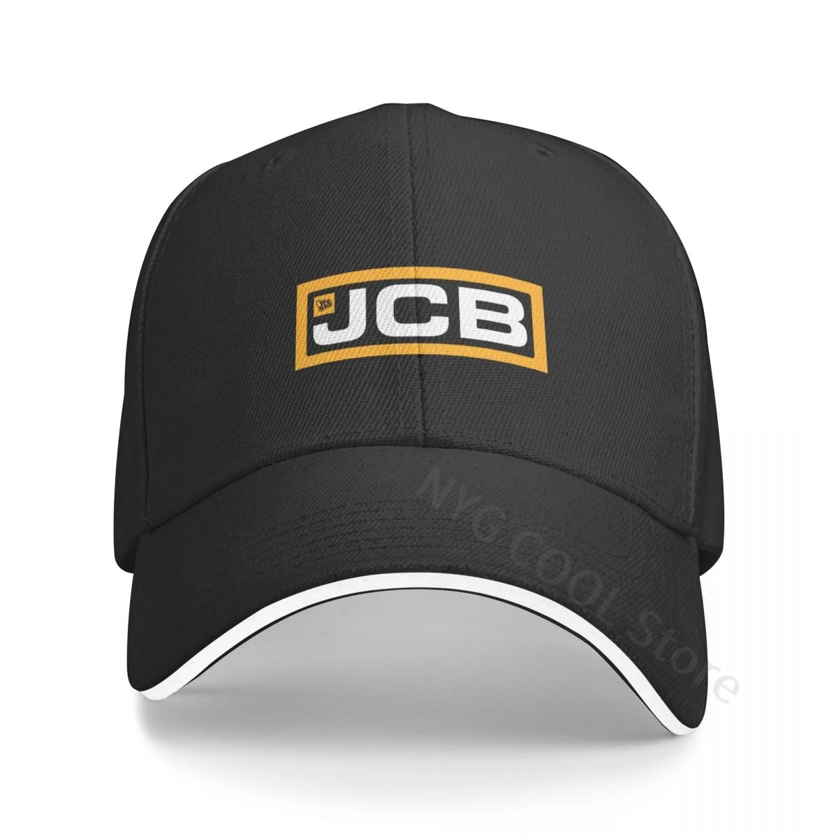 

JCB Logo Baseball Cap Summer Unisex 2023 Casual Sandwich Baseball Cap Personalized Casual Hat
