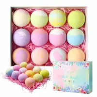 Women Bath Bomb Gift Set Pure Natural Essential Oil Multiple Odors For Relieve Stress Keep Skin Moisturized