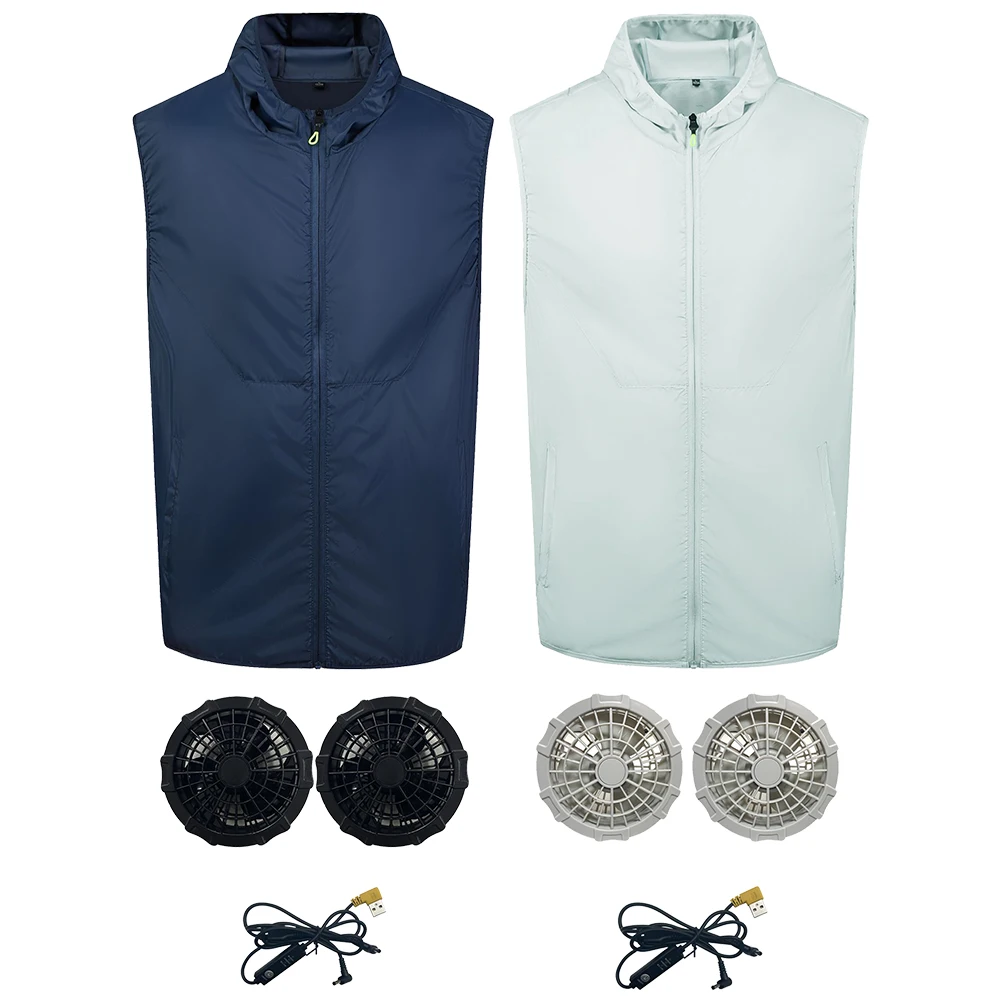 Летняя воздухопроницаемая одежда для мужчин и женщин охлаждающий жилет походная