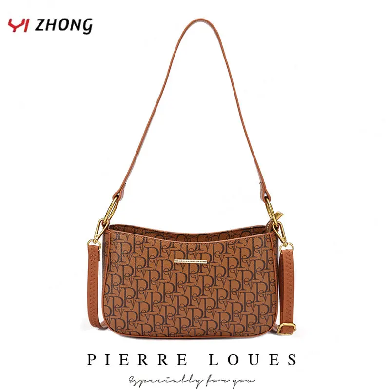 

Маленькая Роскошная Реплика YIZHONG, сумки на плечо, повседневные сумки из мягкой кожи, женские сумки, вместительная сумка через плечо, сумка-ме...