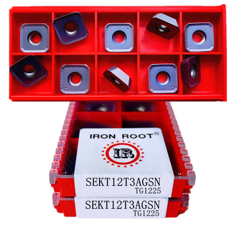 Токарные инструменты для металла с ЧПУ SEKT12T3AGSN TG1225 фрезерные Вставки нержавеющей