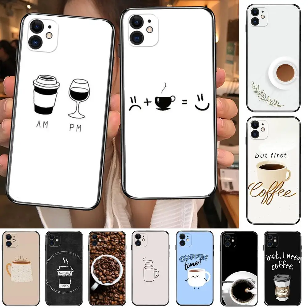 

coffe make life better Phone Cases For iphone 13 Pro Max case 12 11 Pro Max 8 PLUS 7PLUS 6S XR X XS 6 mini se mobile cell