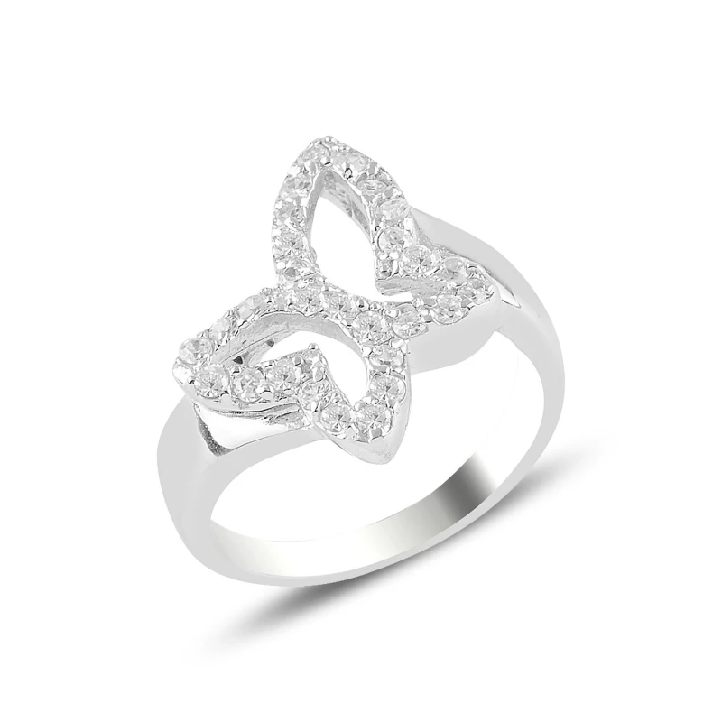 

Silver 925 Sterling Zircon Stone Ring