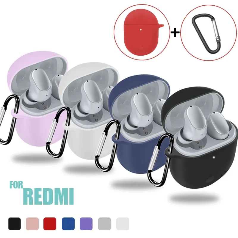 

Soft Silicone Earphone Case for Xiaomi Redmi Airdots 3Pro Buds 3 Pro Wireless Earbuds Protect Shell Headphone Protection Case