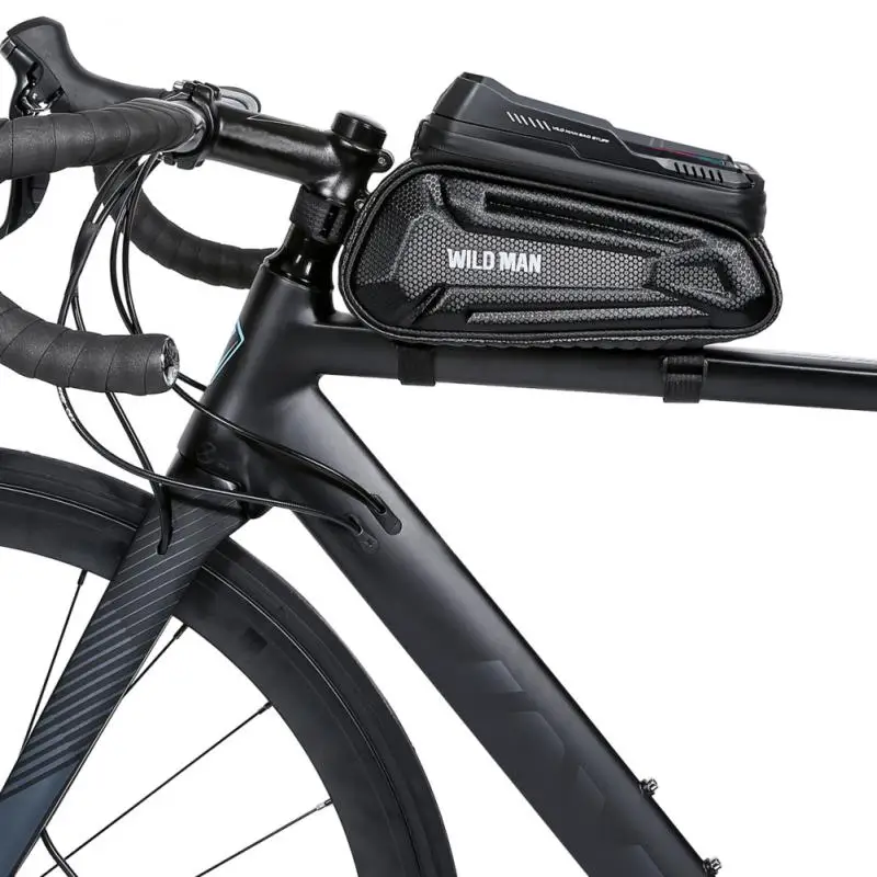 

Мужская фоторамка, передняя Верхняя трубка, мотоциклетные велосипедные сумки, водонепроницаемые 6,5-дюймовые телефонные сенсорные аксессуары для горных велосипедов