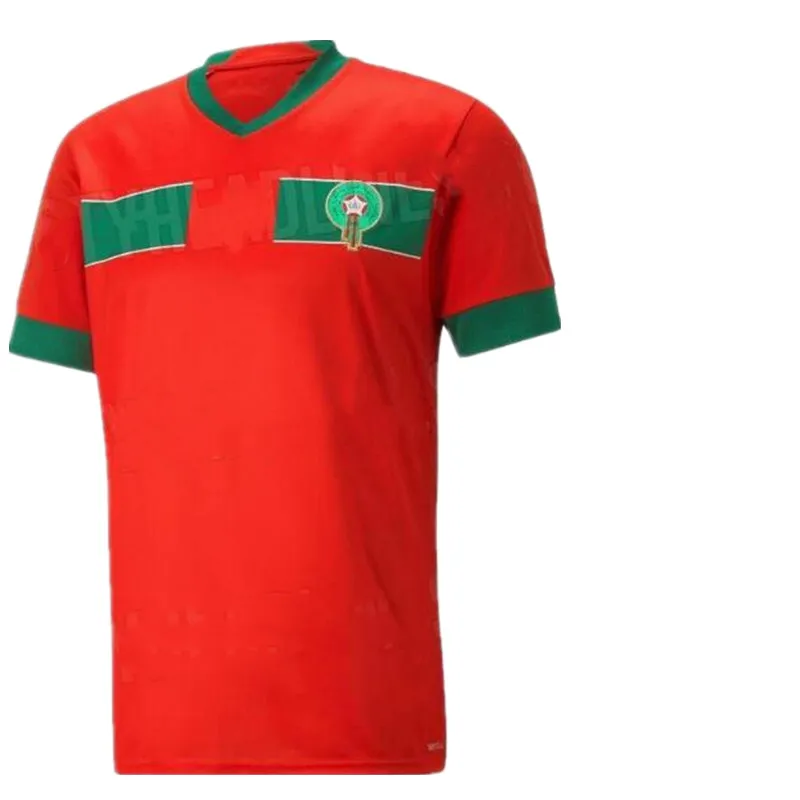 

2022 Morocco HAKIMI ZIYECH Boufal SAISS EL- ARABI FAJR EN-NESYRI Mazraoui Men T-shirt