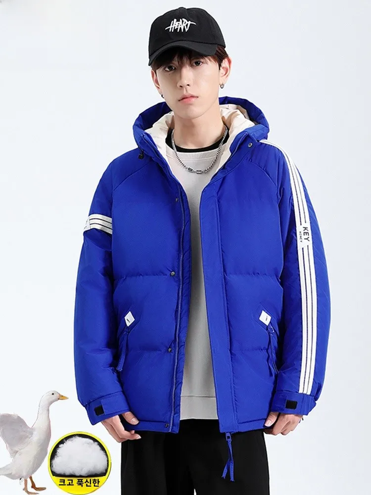 Senma up Cotton-Padded Clothes for Men and Women Autumn Winter Fashion Brand Thickened down Jacket Cotton-padded Cloth...