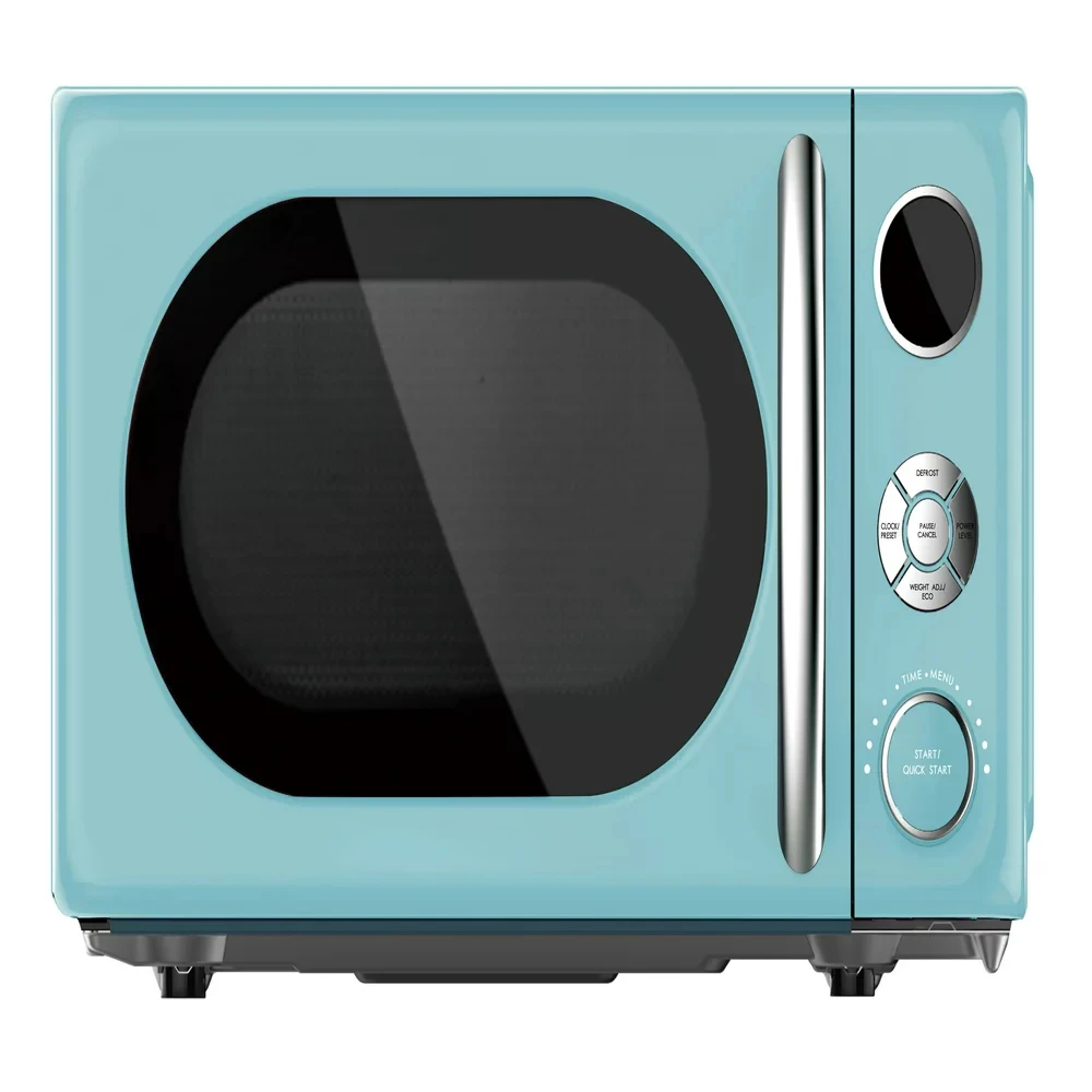 

cu. ft. Retro Countertop Microwave Oven, 700 Watts, Blue
