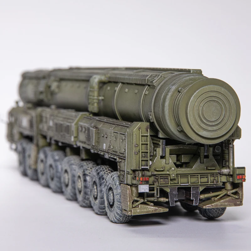 Фото AM масштаб 1:72 смола русский тополь M межконтинентальная баллистическая ракета TOPOL-M модель танка игрушки для взрослых автомобили классика подарочный дисплей №4