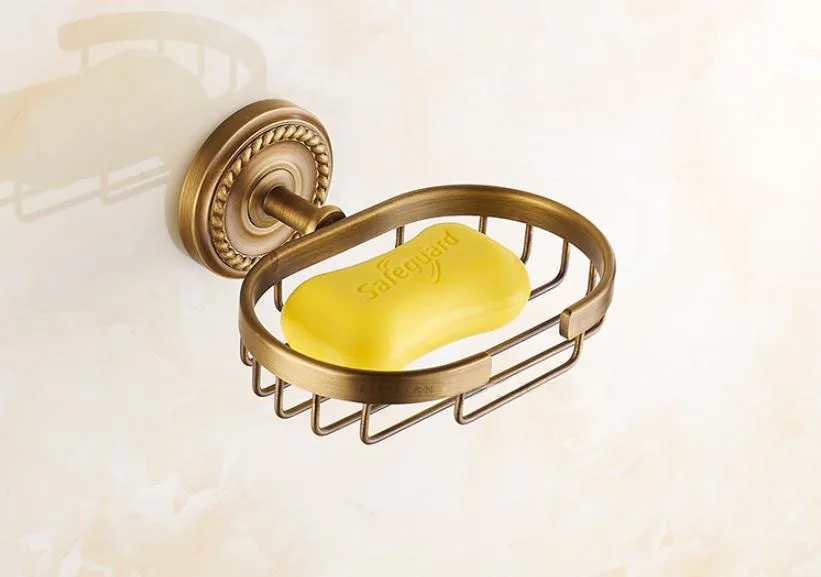 

Copper Soap Box Net Continental Shelf Thick Chassis Bathroom Soap Container