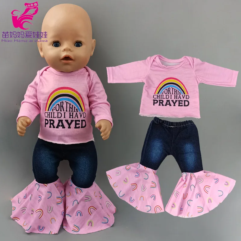 

New Born Baby Doll Clothes Hooded Sweater for 18" Girl Doll Jacket Toys Doll Outfits