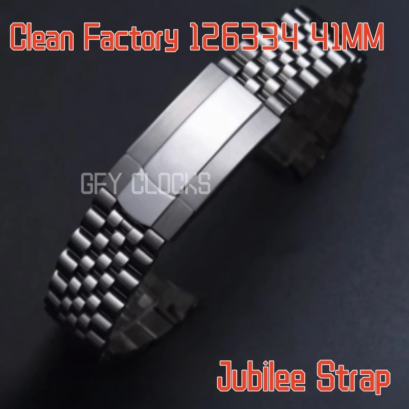

Clean Factory 126334 41MM Date 940L Steel Oyster/Jubilee Watch Strap