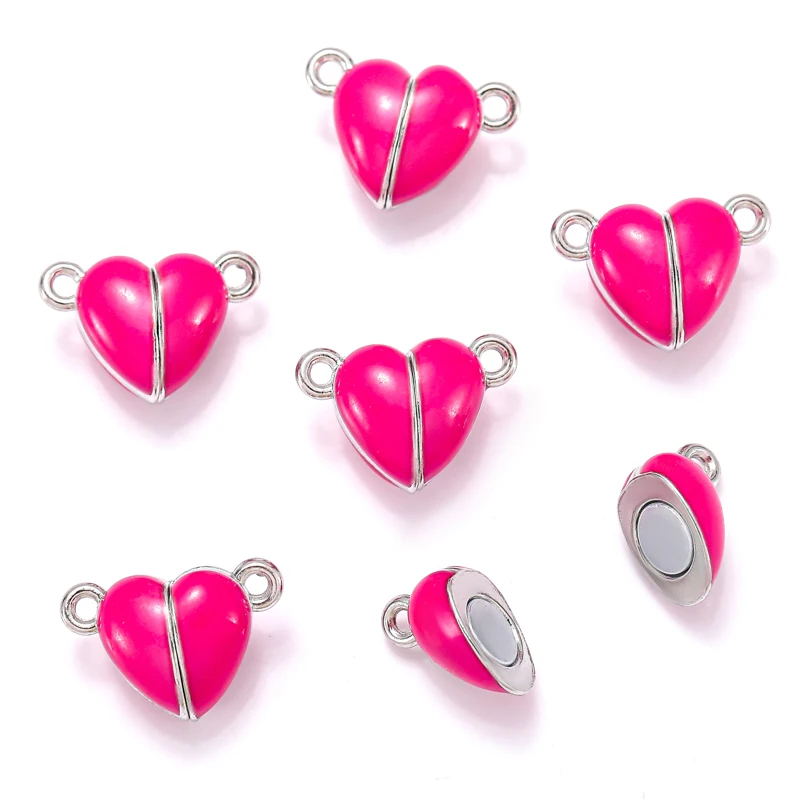 5 шт. подвеска в форме сердца 10 х15 мм