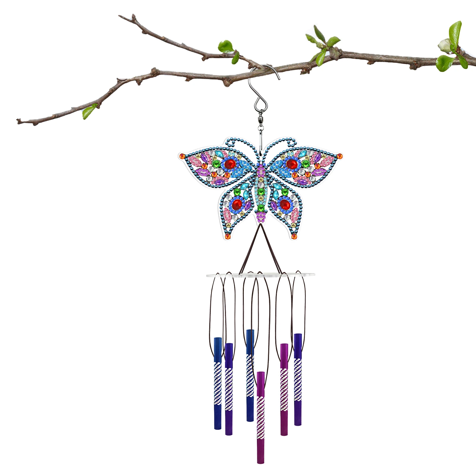 

Diamond Painting Wind Chimes Diamond Painting Wind Chimes Hangings Pendant5D Diamond Painting DIY Wind Chimes for Children