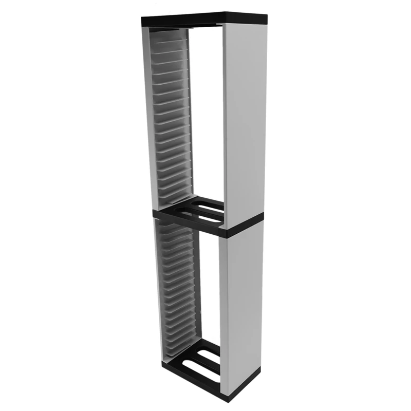 

AT41 Host Game Disk Tower Storage Rack Store 36 Game Discs For PS4 PS5 Switch Xboxone WXTB