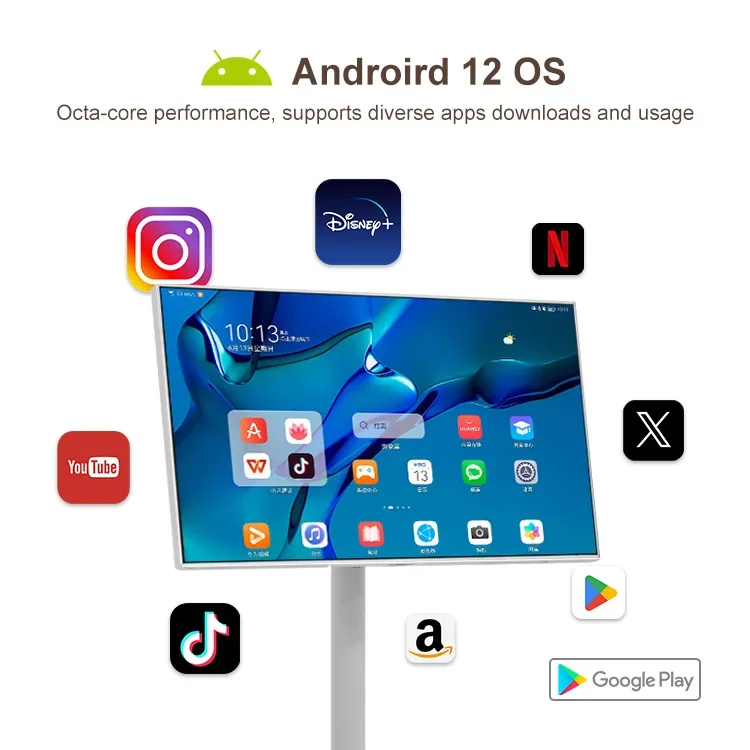 Оптовая продажа подставки для телевизора Follow By Me Android 12 4 ГБ + 64 Jcpc Bestietv Бесплатный