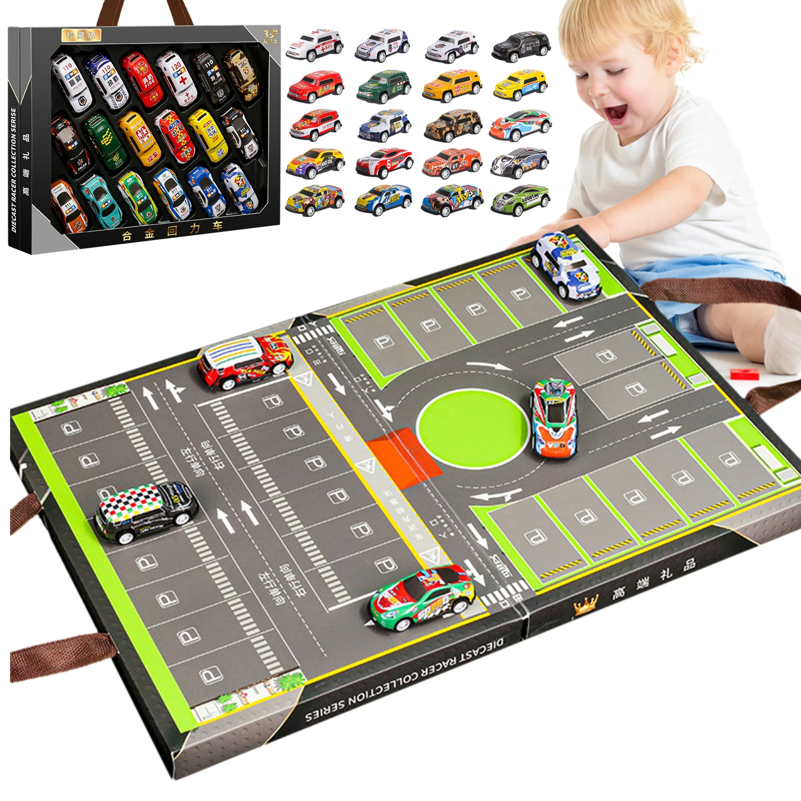 

36pcs/lot Mini Pull Back Vehicle Inertial Racing Car Model Cartoon Friction Powered Toys Cars Kids Birthday Gifts