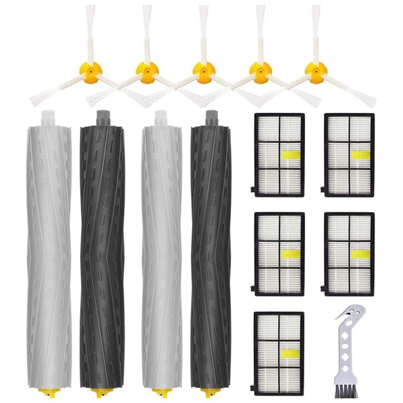 

Replacement Roller Brush Side Brush HEPA Filters For Irobot Roomba 800 Series 870 880 Robot Vacuum Cleaner Accessories