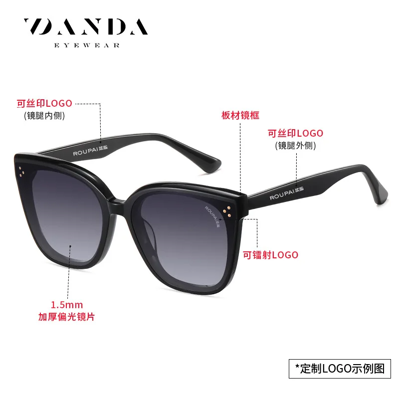 Новые солнцезащитные очки ручной работы с антибликовым покрытием женские модные