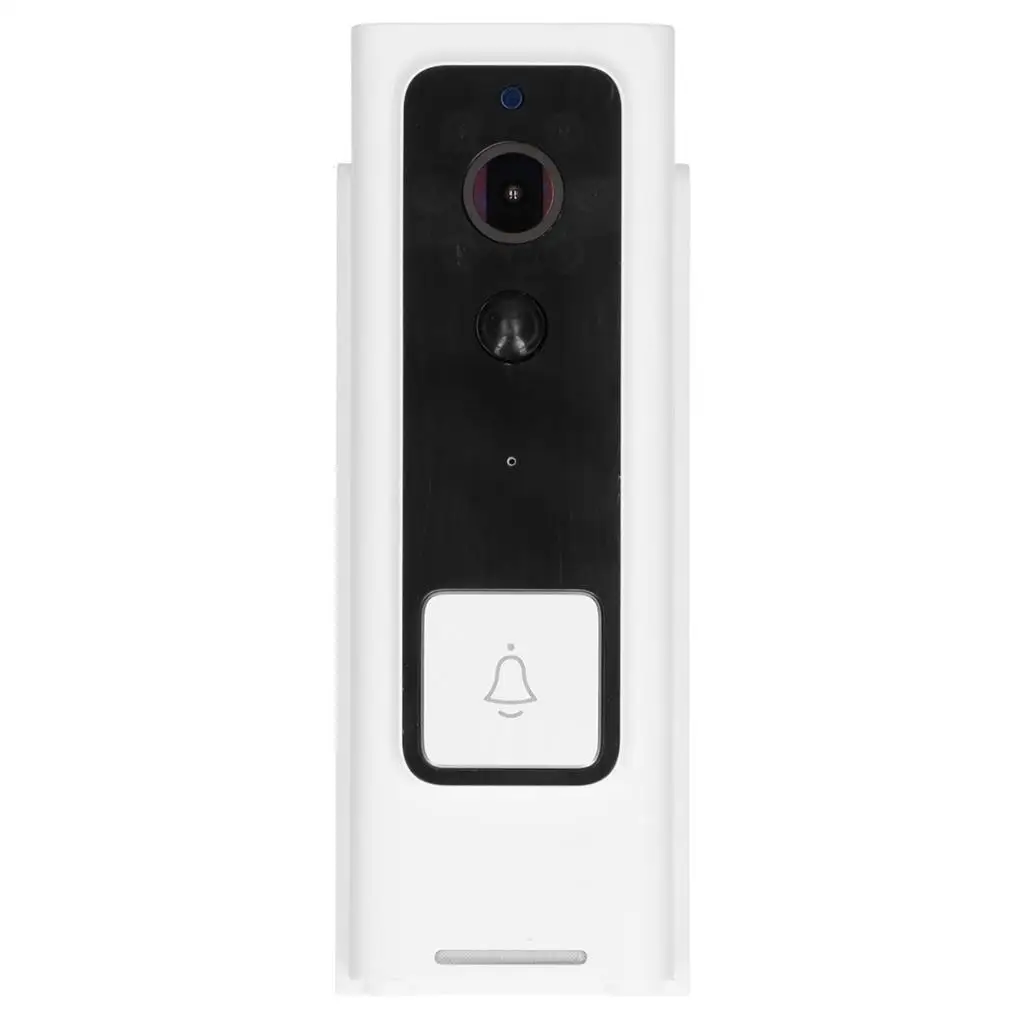 Video Doorbell Multifunctional Monitor Security Camera Doorbell Smart Intercom Door Bell Compatible for Google Echo