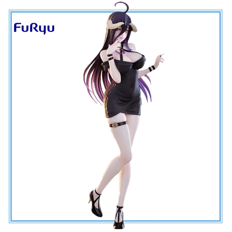 В наличии оригинальные Furyu OVERLOAD аниме Albedo мини-платье Trio-Try-iT фигурка фигурки