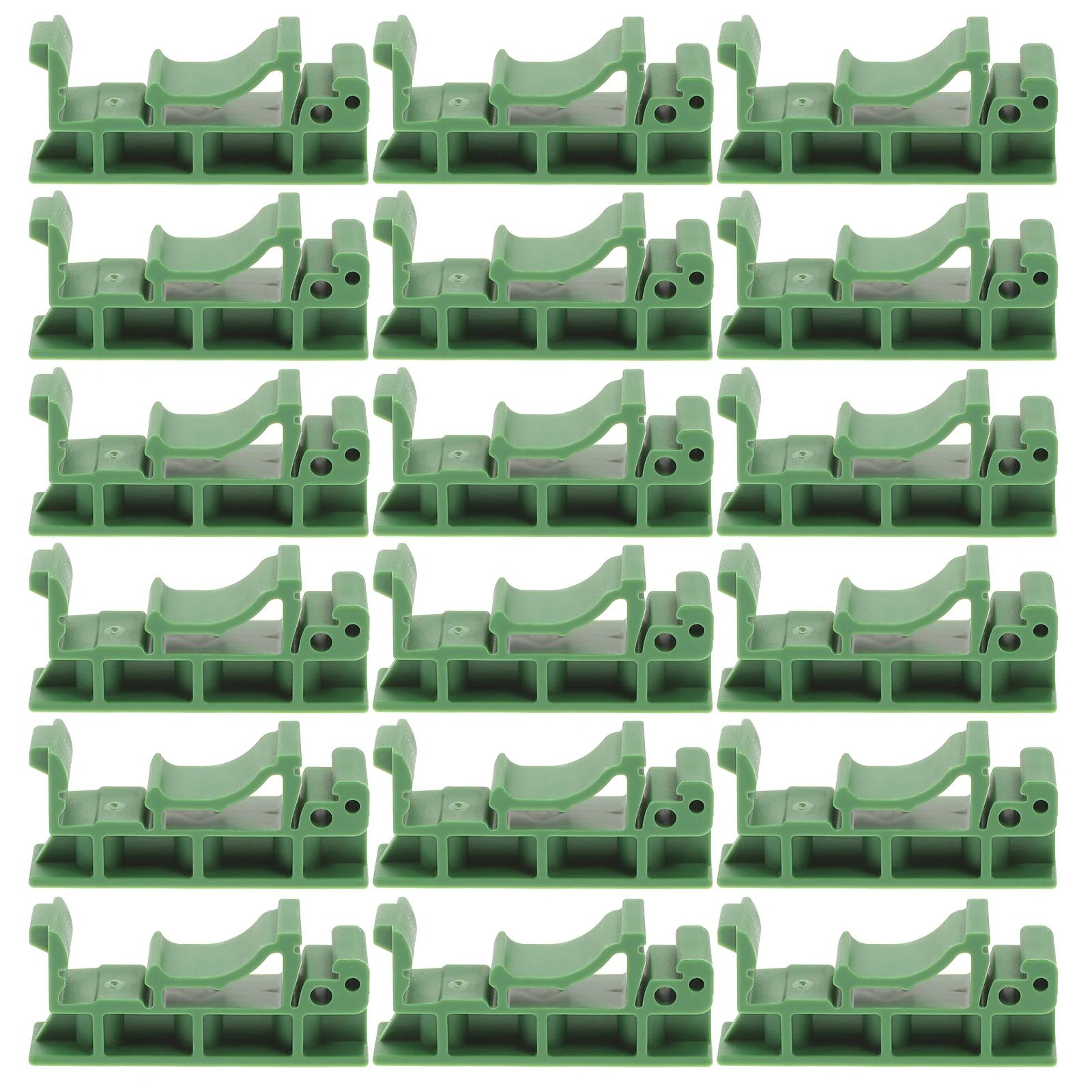 

20pcs PCB DIN Rail Mounting Adapter PCB Mount Holder Professional Rail Adapters