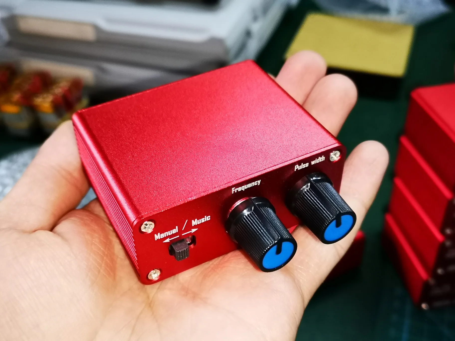 

Multi functional finished music control box with dedicated fiber optic controller for coil arc extinguishing