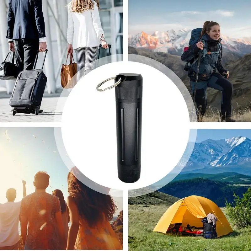 Водонепроницаемый компактный портативный контейнер для таблеток держатель