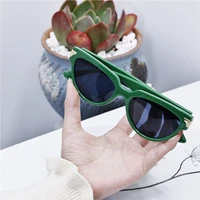 luxury brand personality desige sunglasses women vintage green black summer goggle shade sun glasses popular outdoor uv400 2022