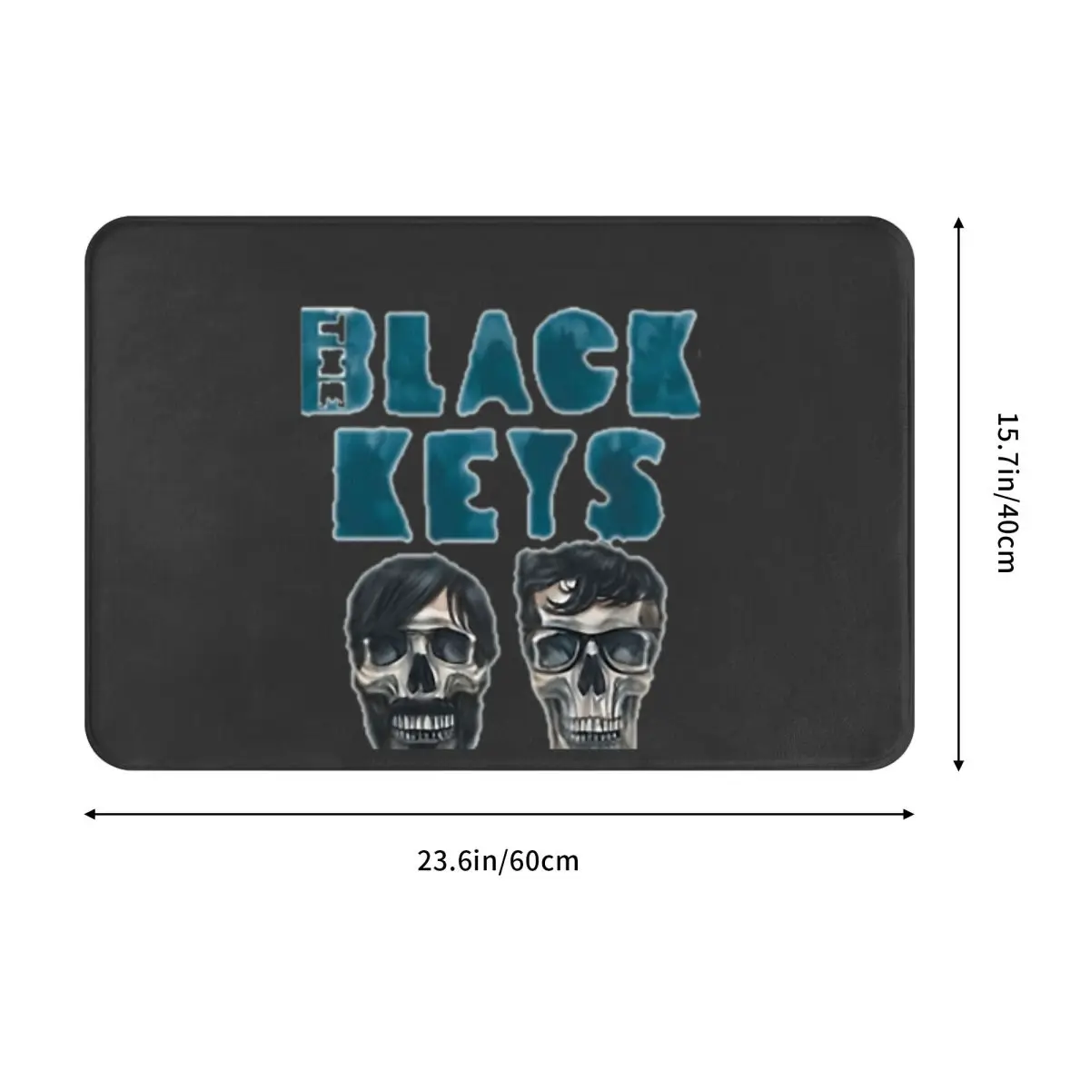 Фото Коврик для прихожей Heavy Floor Mat: квадратный, из койры высокой плотности, для входной двери, с надписью «Keys Udah Ada Kuncian» №3