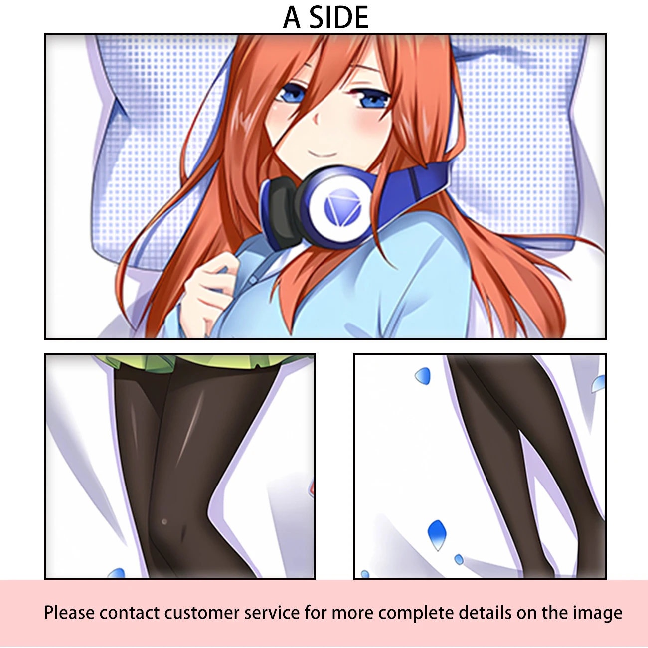 Подушка Dakimakura с аниме квинтуплетами обнимающая наволочка для кровати Декор