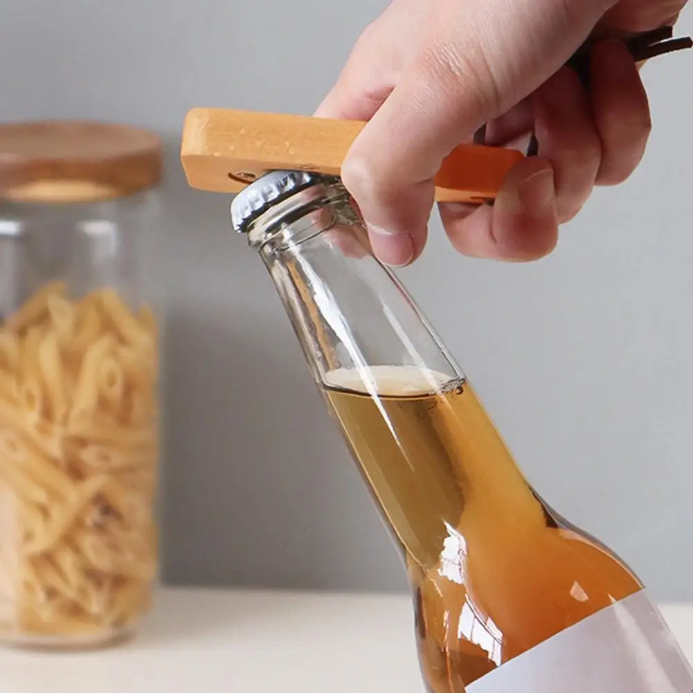 Открывалка для бутылок магнит на холодильник мультяшный медведь узор из