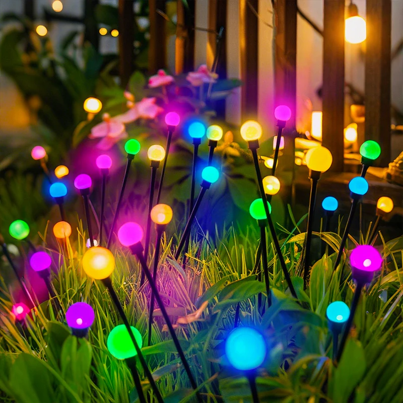 

Солнечные светильники LED разноцветные для сада