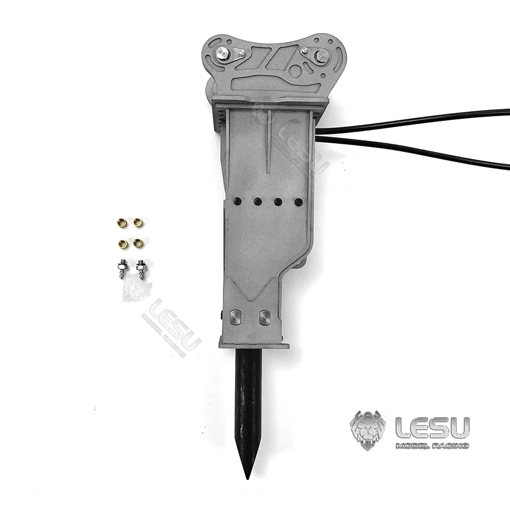 LESU 1/14 гидравлический металлический Молот для тяжелого экскаватора на