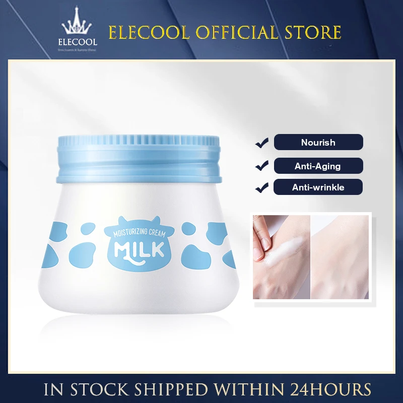 Milk Whitening Cream Moisturizing For Underarm Knee and Elbow Hydrating Nourishing Firming Anti Wrinkle Facial Body Skin Creams